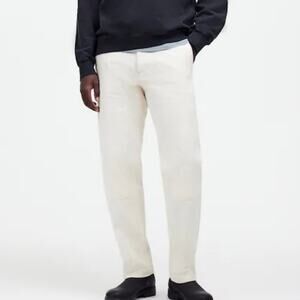 Madewell Men's Relaxed Straight Slouchy Workwear Pant 30 x 30 Vintage Canvas